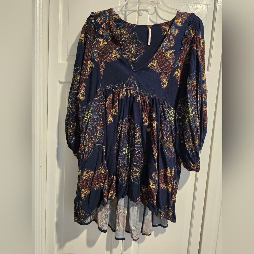 Free people extra small drape top with pockets